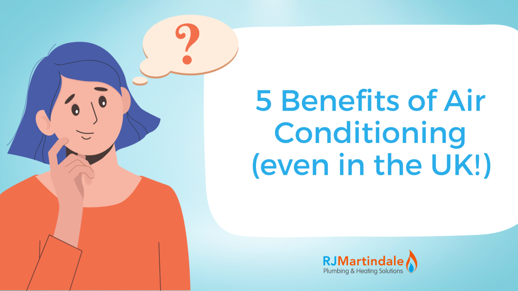 5 benefits of air conditioning even in the uk blog thumbnail.