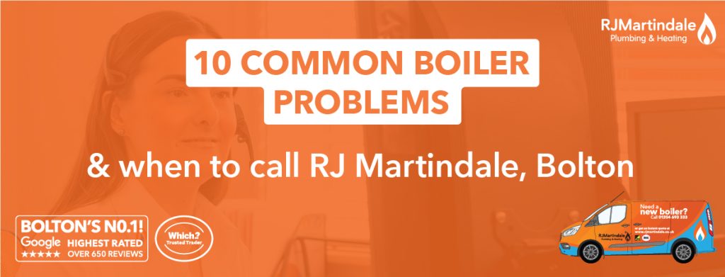 photo of common boiler problems blog graphic - RJ Martindale