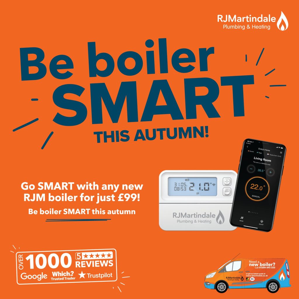 Be boiler smart this autumn with RJM.