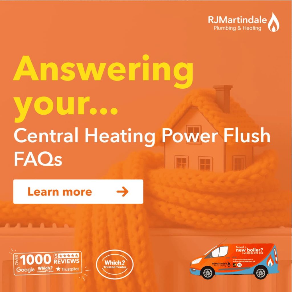 Answering your Central Heating Power Flush questions.
